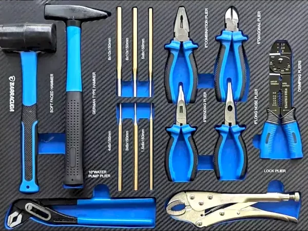 Servante d’atelier Barracuda Nardo Gray 7 tiroirs outillés